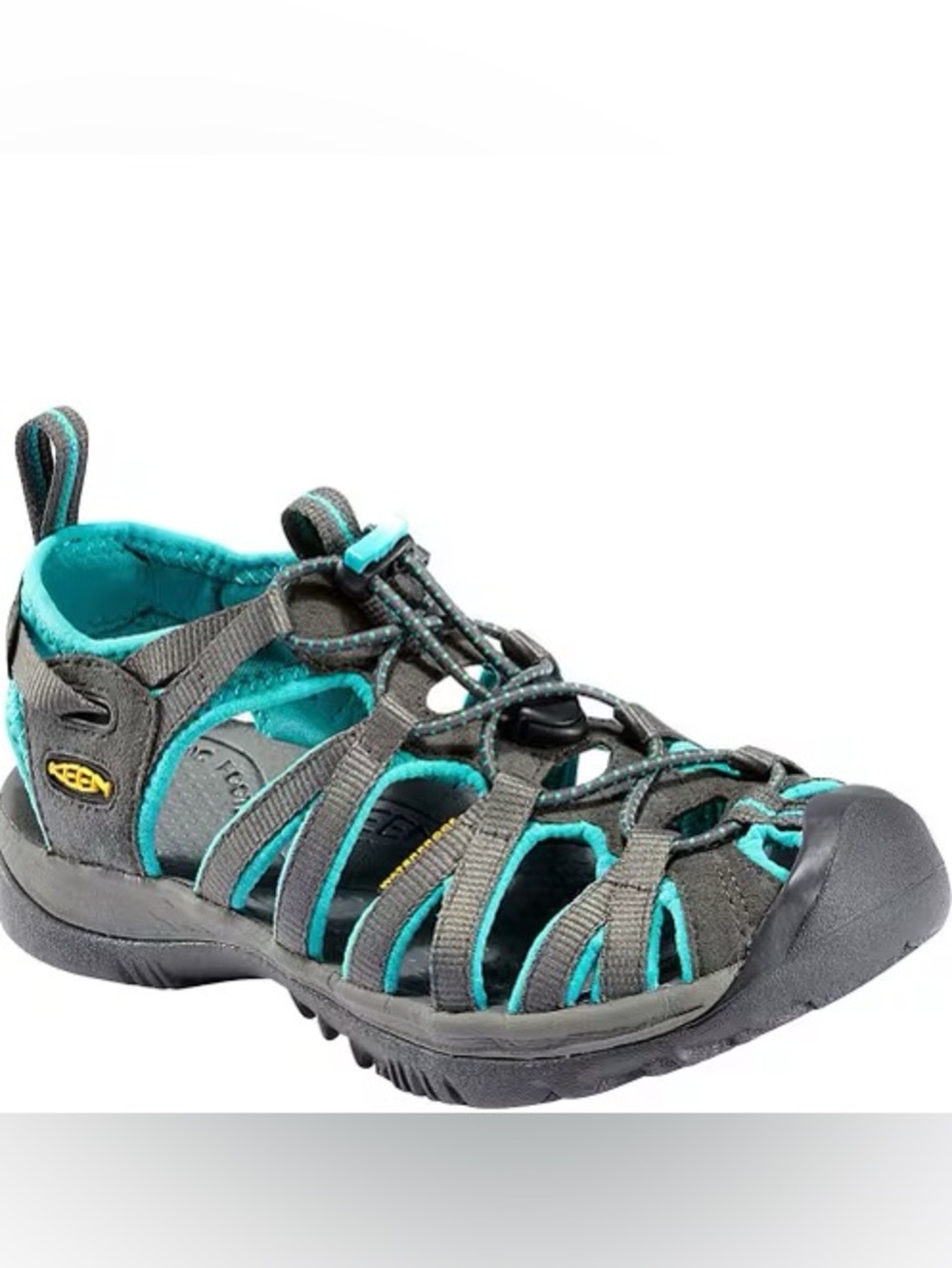 Keen Whisper Womens Sandals Dark Shadow/Ceramic SN1003717. Sz 7.5